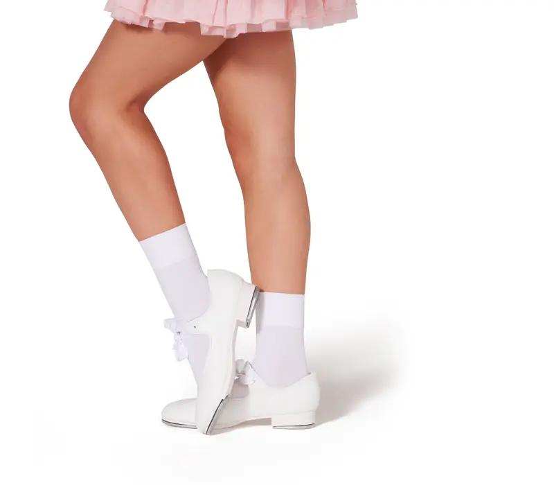 Capezio Tight Sock, Kid’s Socks - White