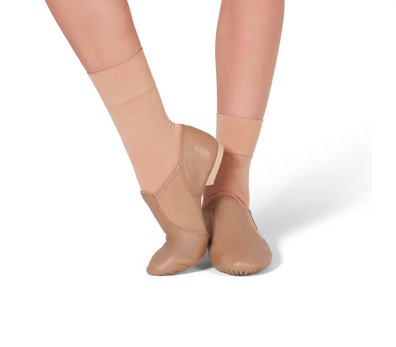 Capezio Tight Sock, Kid’s Socks - Tan Capezio