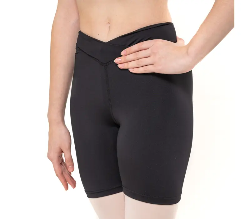 Capezio Twilight Short, Ladies' Thigh-length Shorts - Black Capezio Twilight Short, Ladies' Thigh-length Shorts - Black