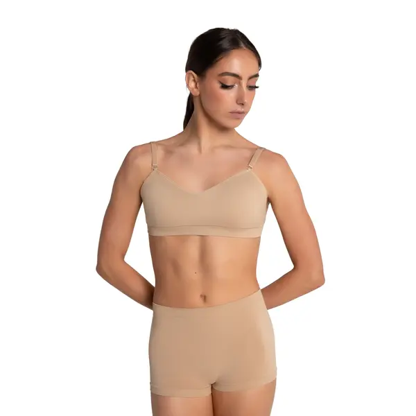 Capezio Seamless sweetheart bandeau bra, women's bra