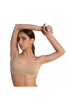 Capezio Seamless sweetheart bandeau bra, women's bra