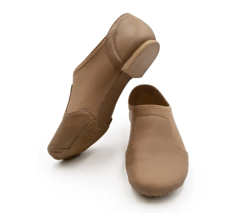 Capezio Glove jazz shoe, women's jazz shoes with an ergonomic shape - Caramel Capezio