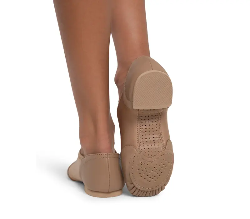 Capezio Glove jazz shoe, women's jazz shoes with an ergonomic shape - Caramel Capezio