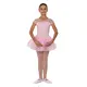 Capezio Keyhole Back Tutu Dress, a leotard with a tutu skirt for children - Pink Capezio