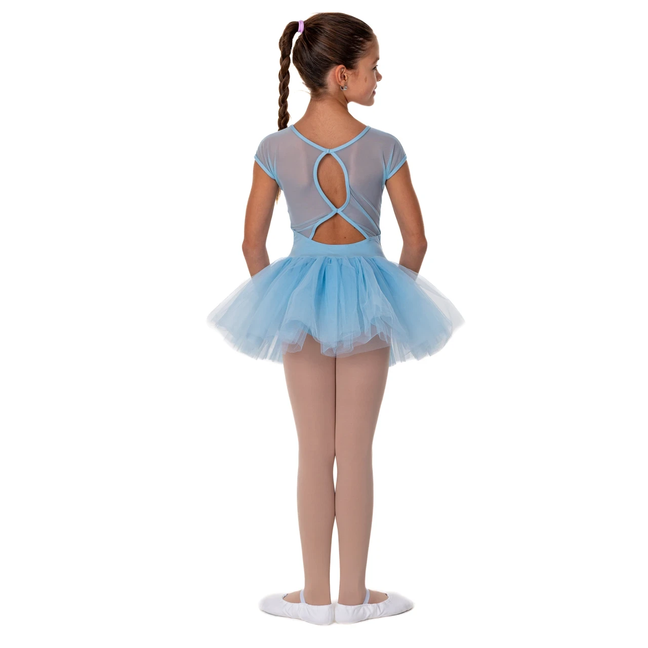 Girls' Ballet Tutu Princess Dress - Sleeveless Dance Wear Costume & Gymnastics Leotard With Skirt