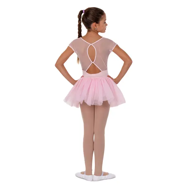 Capezio Keyhole Back Tutu Dress, a leotard with a tutu skirt for children