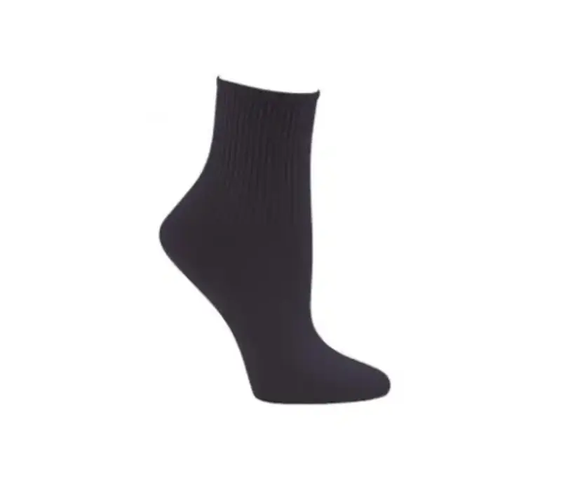 Capezio Ribbed socks - Black