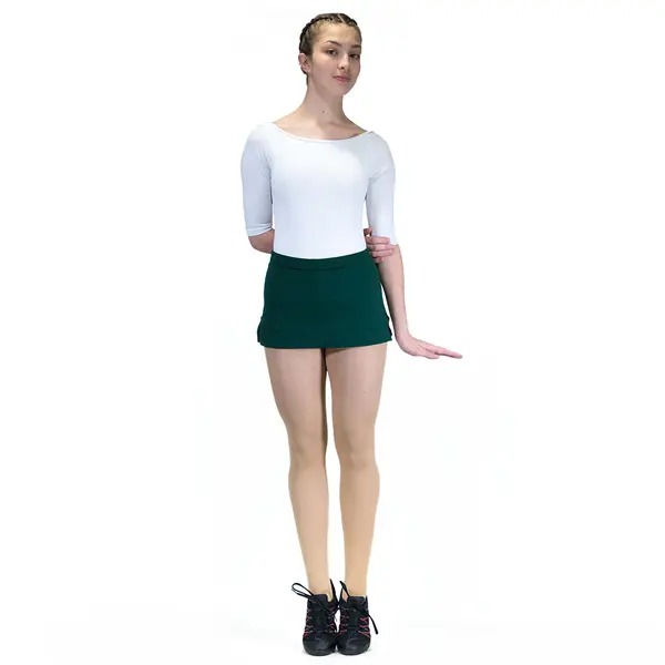 Capezio, skirt with shorts