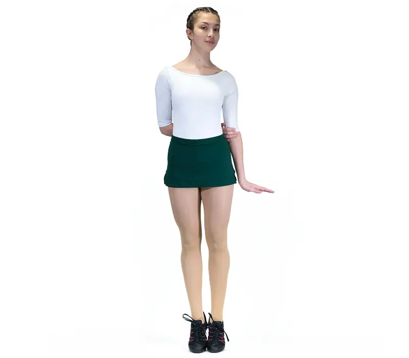 Capezio, skirt with shorts - Dark green