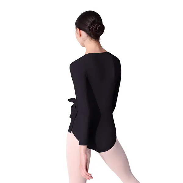 Capezio Essentials Wrap Top, girls' wrap top
