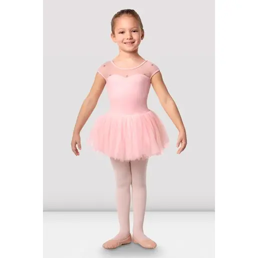 Bloch CL3122 Dutchess, children's leotard with a tutu skirt