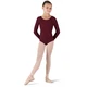 Bloch Petit, long sleeve leotard - Burgundy Bloch