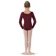 Bloch Petit, long sleeve leotard - Burgundy Bloch