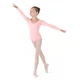 Bloch Meglio, long sleeve leotard - Candy Pink Bloch