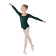 Bloch Meglio, long sleeve leotard - Forest Bloch