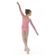 Bloch Meglio, long sleeve leotard - Coral Bloch