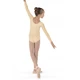 Bloch Meglio, long sleeve leotard - Nude Bloch