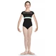 Bloch Isa, short sleeve leotard - Black