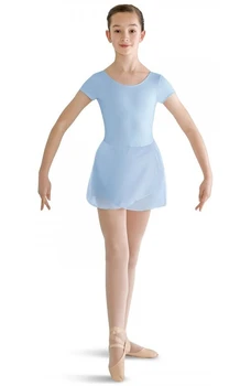 Bloch short sleeve leotard with skirt
