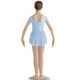 Bloch short sleeve leotard with skirt - Pastel Blue Bloch