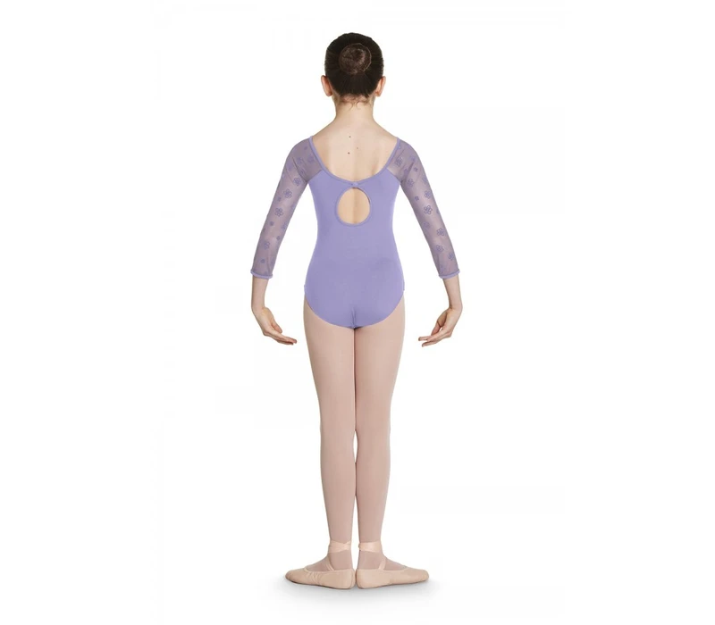 Bloch Aluin ballet leotard for children - Lilac