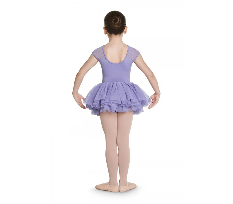 Bloch Bridine, leotard with tutu skirt for girls - Lilac