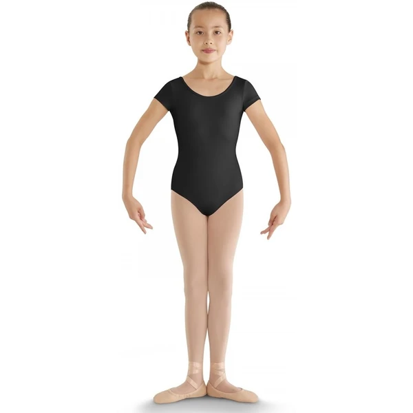 Bloch strap back cap sleeve leotard for kids