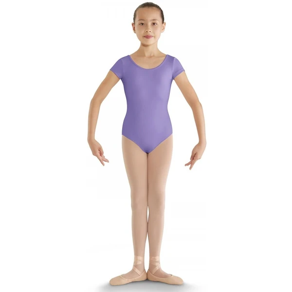 Bloch strap back cap sleeve leotard for kids