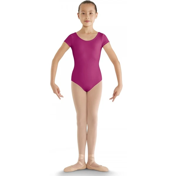 Bloch strap back cap sleeve leotard for kids