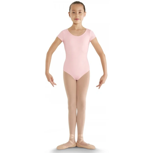 Bloch strap back cap sleeve leotard for kids