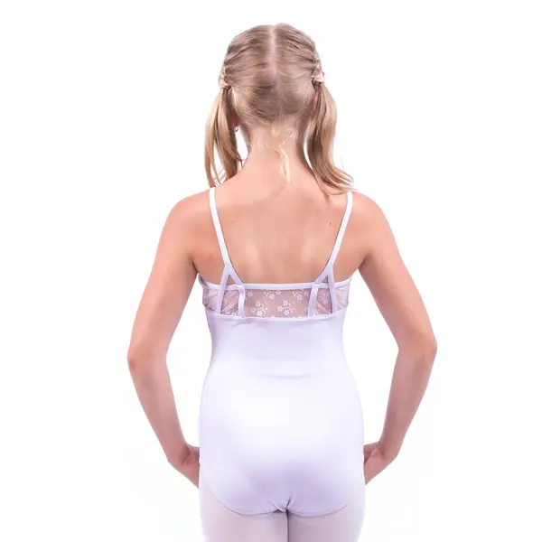 Capezio Daisy Cami Leotard, thin strap leotard with lace