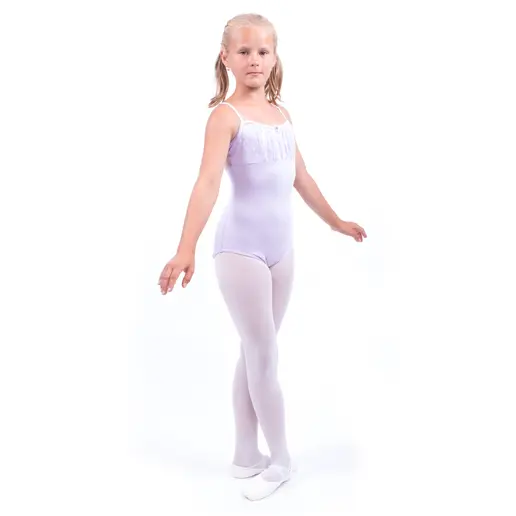 Capezio Daisy Cami Leotard, thin strap leotard with lace