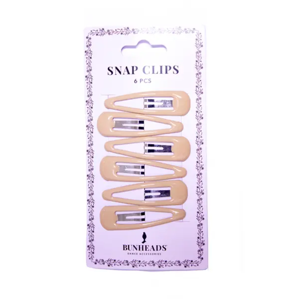 Capezio Bunheads snap clips for hair