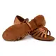 Dancee Amalia, Latin shoes for ladies - Dark tan