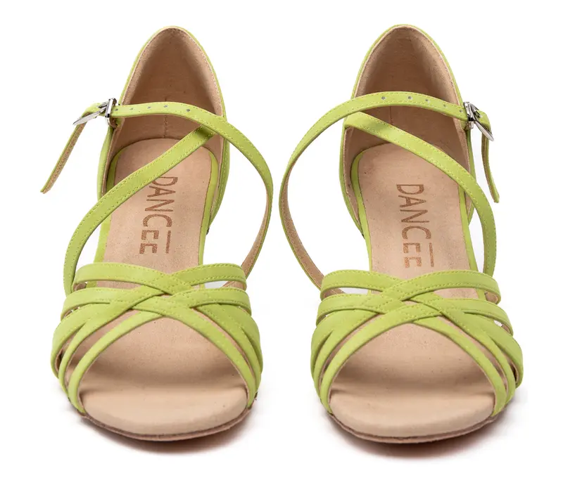 Dancee Any, Ladies' Latin Shoes - Fresh green