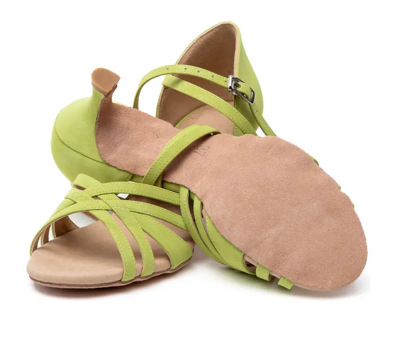 Dancee Any, Ladies' Latin Shoes - Fresh green