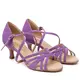 Dancee Any, Ladies' Latin Shoes - Violet purple