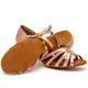 Dancee Betty, Latin shoes for girls - Flesh satin WJ