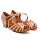 Dancee Betty, Latin shoes for girls - Flesh satin WJ