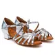 Dancee Betty, women´s latin shoes - Silver