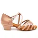 Dancee Betty, women´s latin shoes - Flesh satin WJ