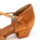 Dancee Betty, Latin shoes for girls - Dark tan