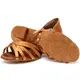 Dancee Betty, women´s latin shoes - Dark tan