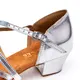 Dancee Betty, women´s latin shoes - Silver