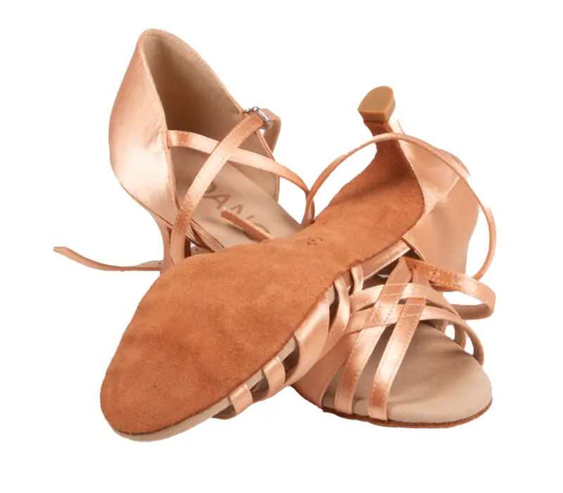 Dancee Dia, women's latino shoes - Champagne SU