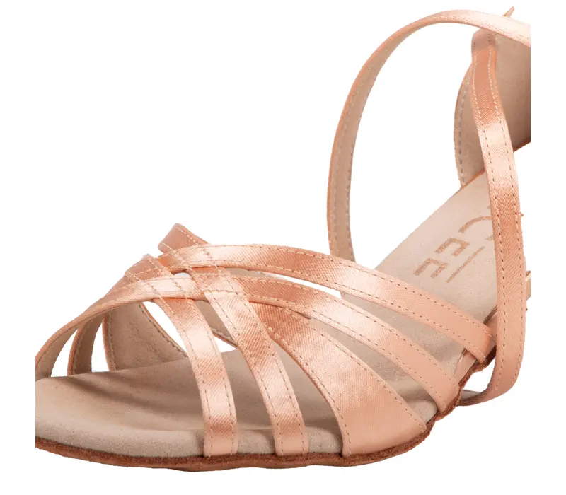 Dancee Dia, women's latino shoes - Champagne SU