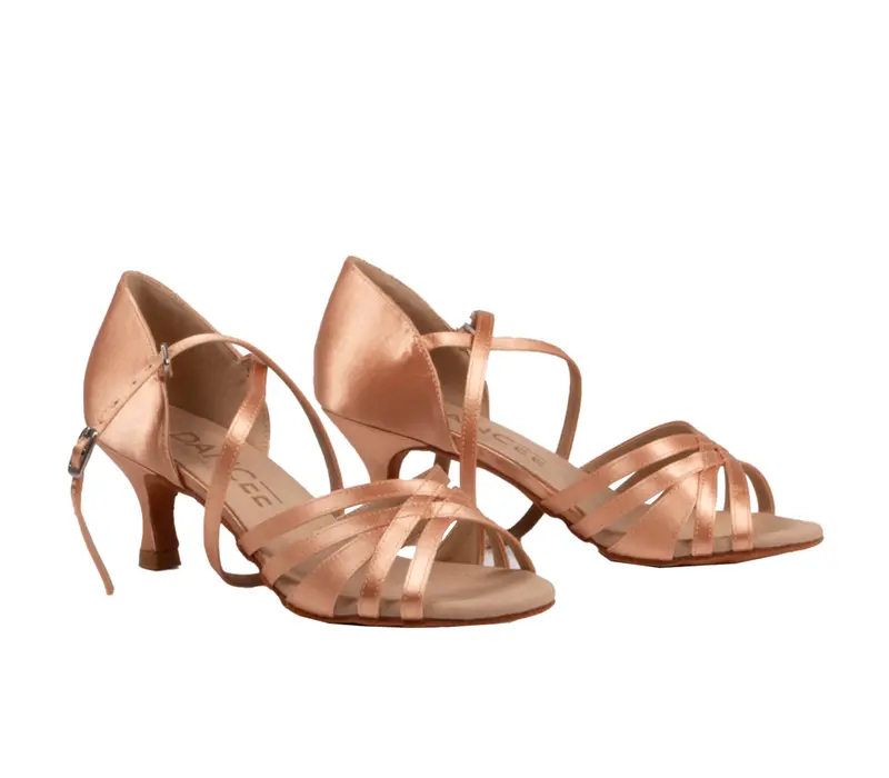 Dancee Dia, women's latino shoes - Champagne SU