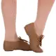 Dancee Economy jazz, leather jazz shoes for children - Tan