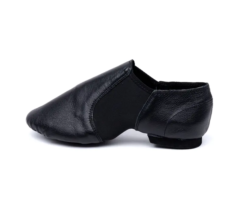 Dancee Economy jazz slip on, jazz shoes for children - Black