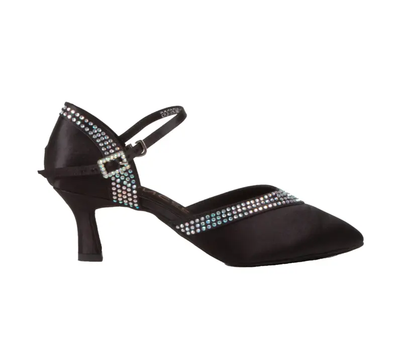 Dancee Grace, women's ballroom dance shoes - Black
